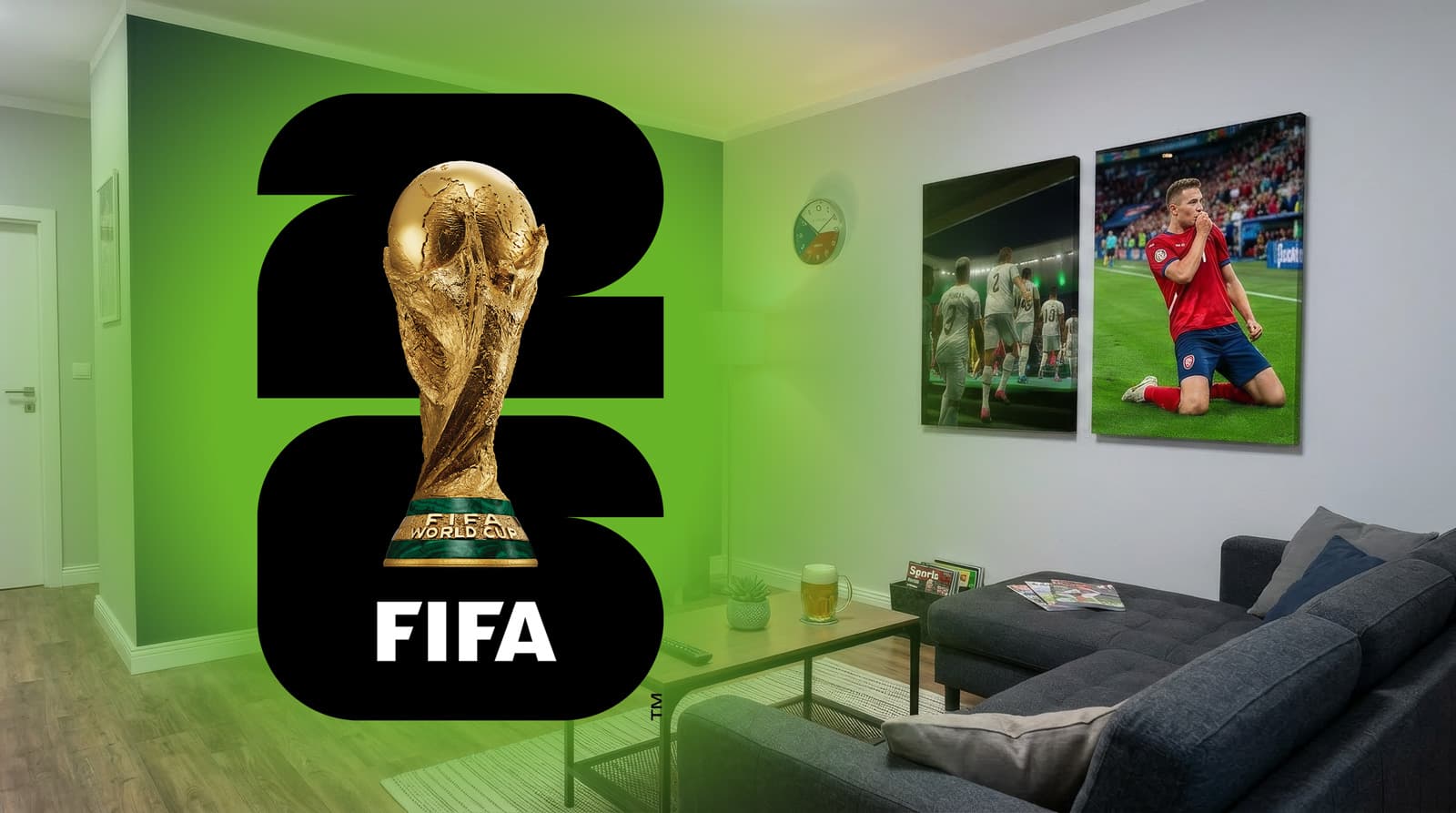 Váš oblíbený fotbalista na plátně: jak si udělat fotoobraz z MS 2026